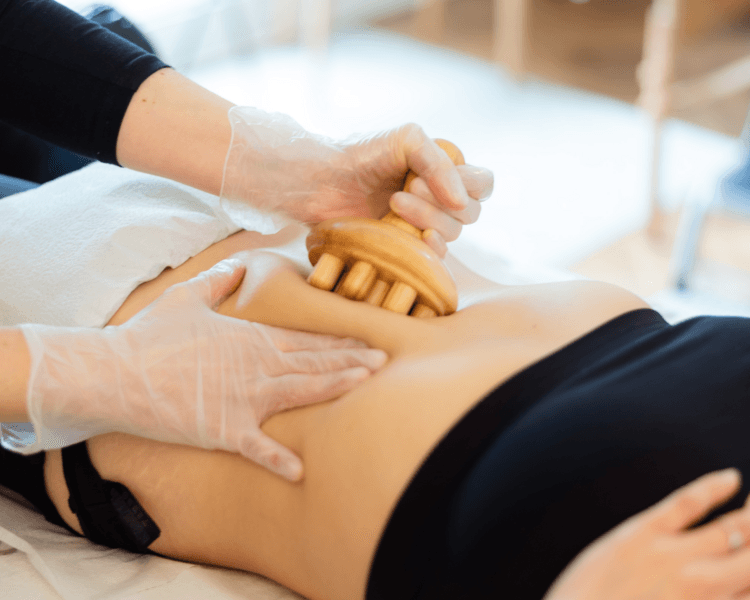 Drenaje linfático abdomen y colon