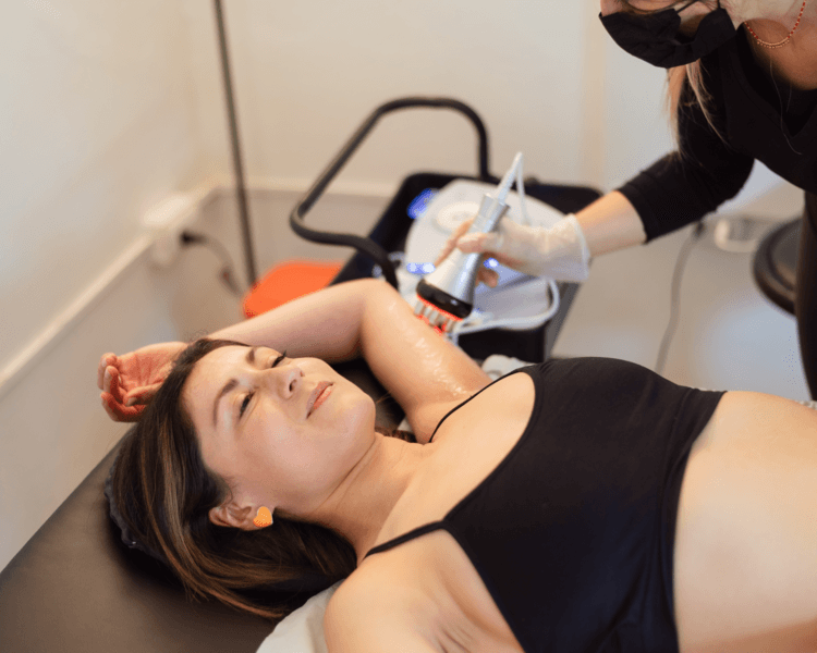 Drenaje linfático abdomen + brazos + facial