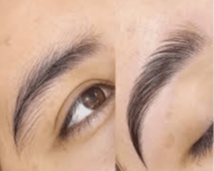 laminado de cejas + pigmento