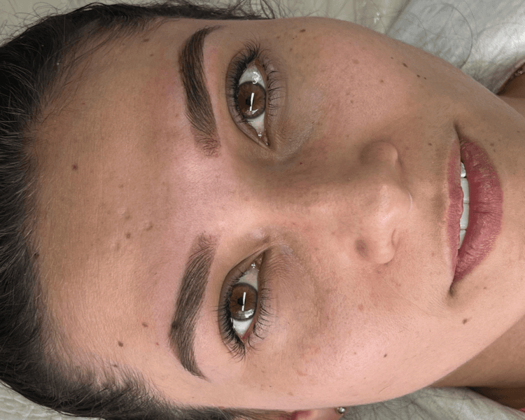 diseño y depilacion hindu con sombreado temporal