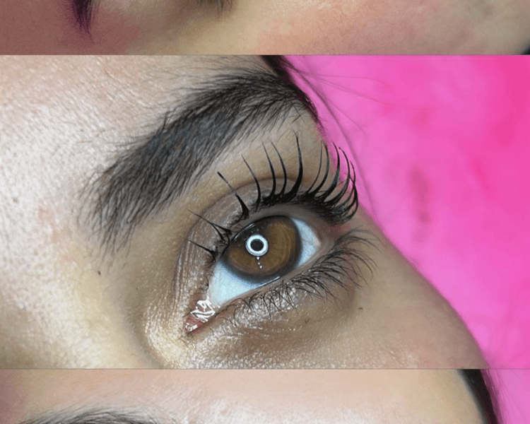 Lifting con tintura (efecto ritmel)