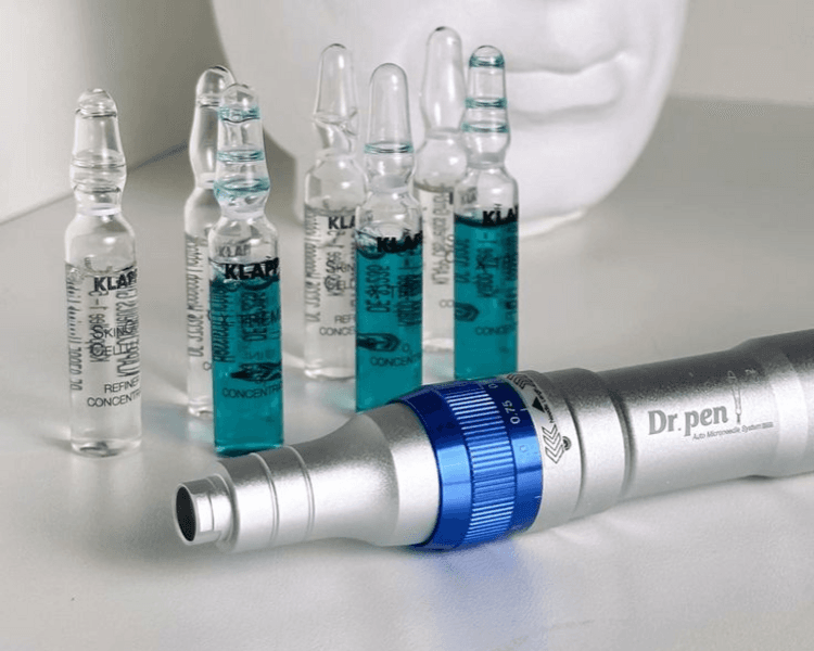 Higiene facial con Dermapen con Exosomas