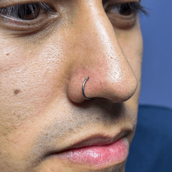 Nostril - Argolla Titanio