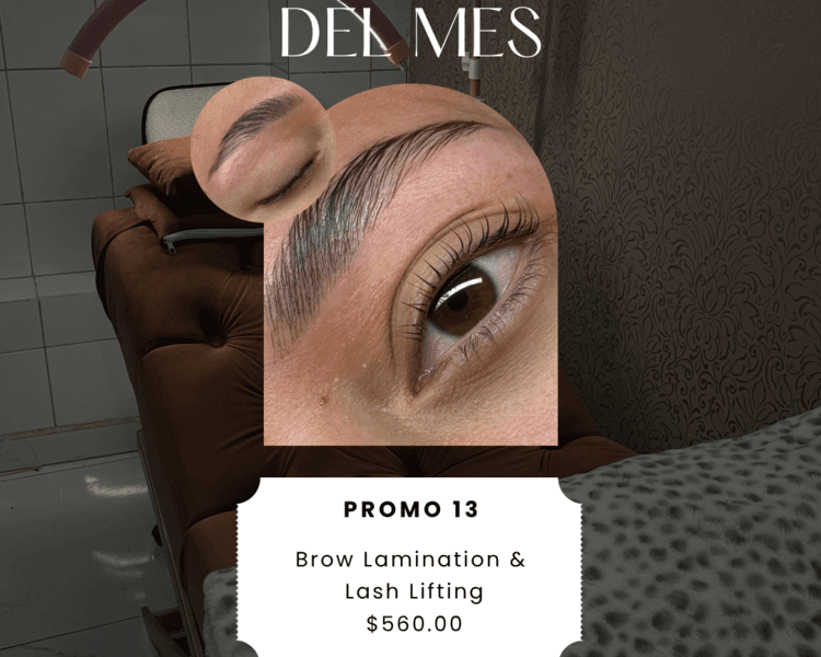 Promo Brow Lamination y Lash Lifting