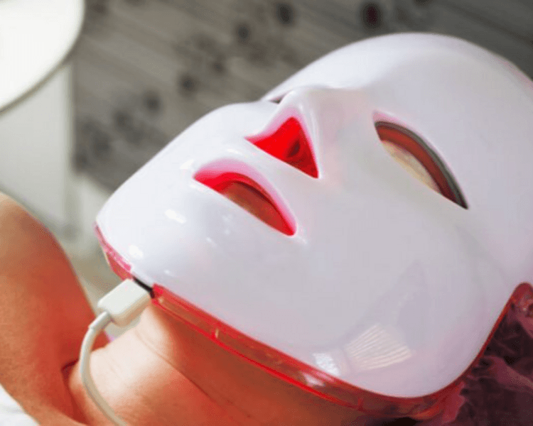 mini facial y cromo terapia led