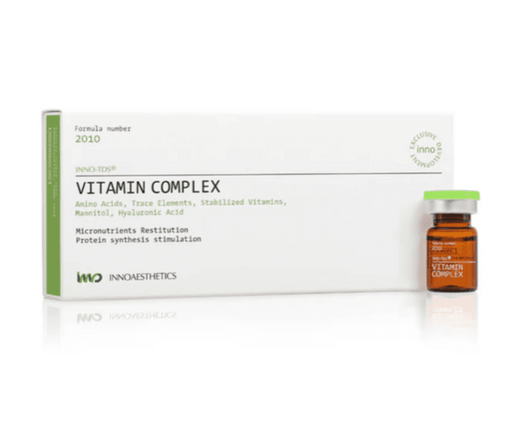 3 Sesiones Vitamin Complex inyecciones Dermapen (50.000c/sesión) 2cc