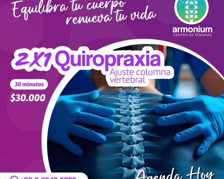 SESION 2X1 (AJUSTE COLUMNA VERTEBRAL)
