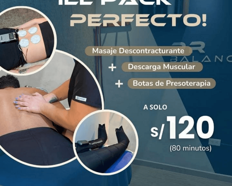 Masaje Deportivo - Botas Presoterapia S/120
