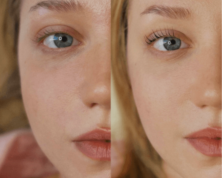 Lifting de pestañas con tinte