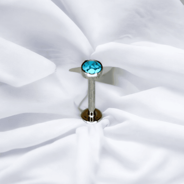 Labret top turquesa (COD 127)