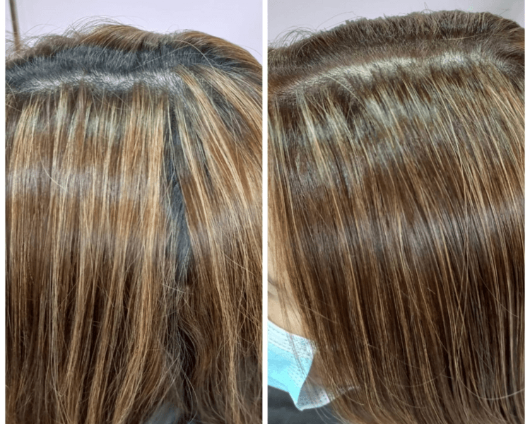 Retoque de color y baño de color