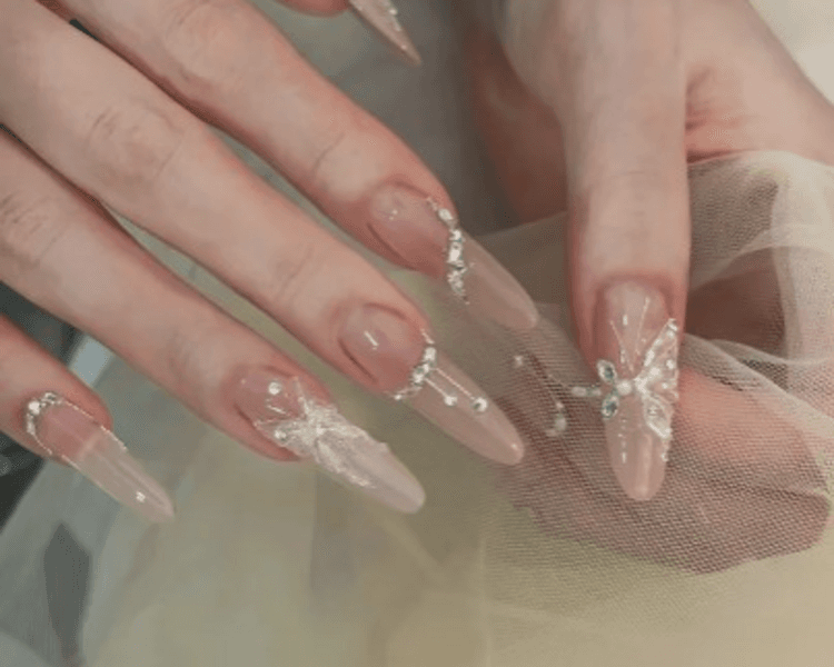 INICIO DE UÑAS TIP ALMOND EXTRA LARGA