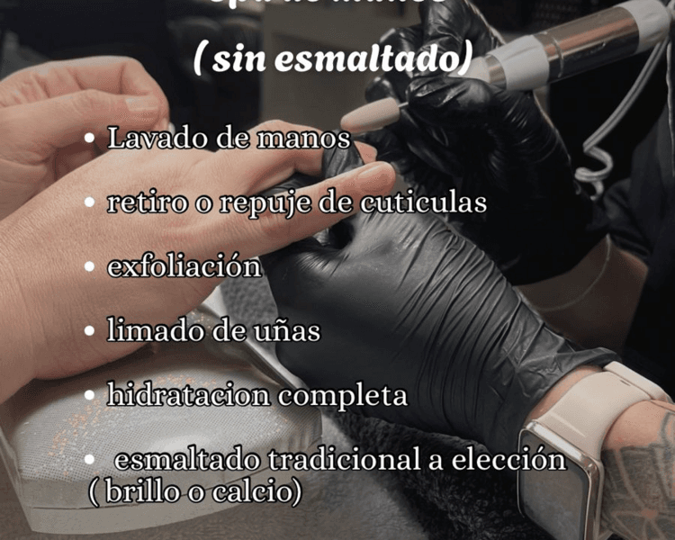 Belleza de manos (sin esmaltar) masc/fem