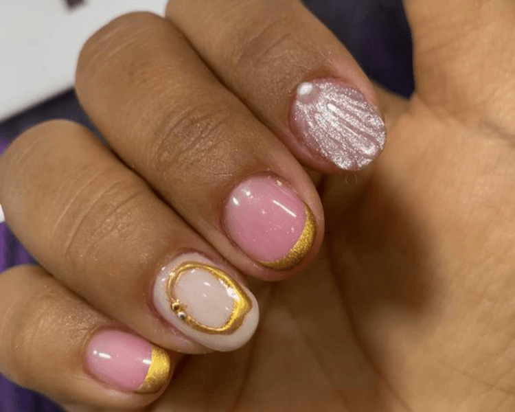 manos en semipermanente