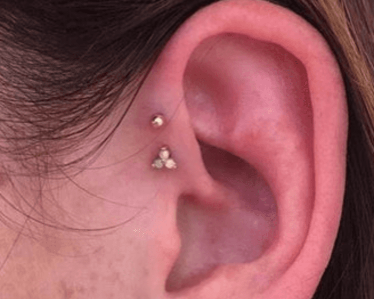 Forward Helix Piercings