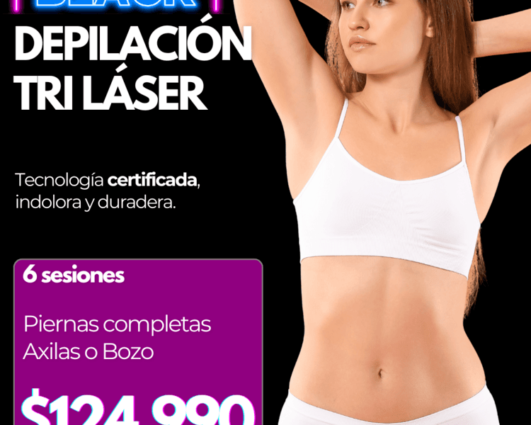 BLACK PACK MUJER PIERNAS + AXILAS O BOZO