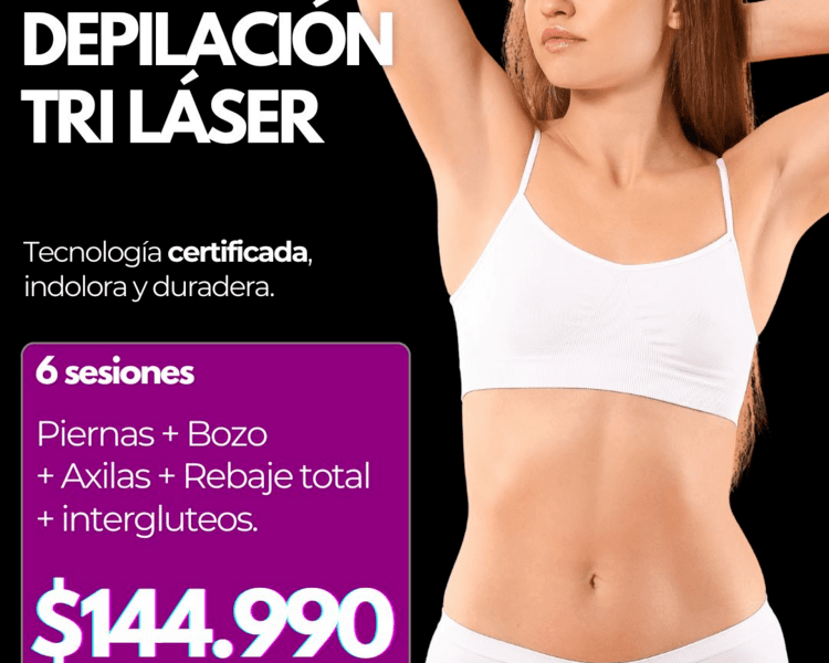 BLACK PACK MUJER PIERNAS + BOZO + AXILAS + REBAJE TOTAL + INTERGLUTEOS