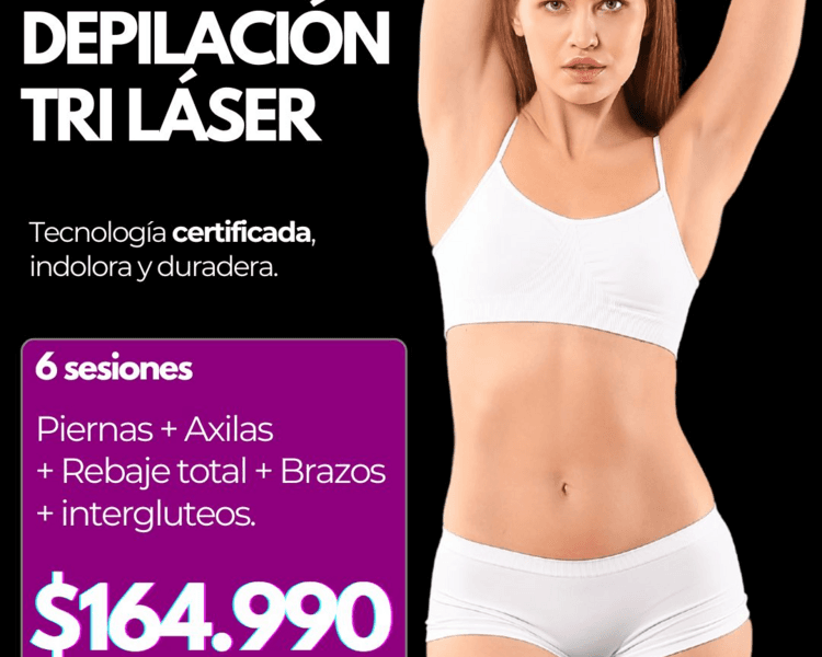 BLACK PACK MUJER PIERNAS + AXILAS + REBAJE TOTAL + BRAZOS + INTERGLUTEOS