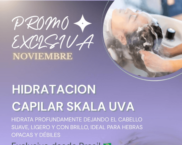 Promo Exclusiva - Hidratacion Capilar Skala Uva