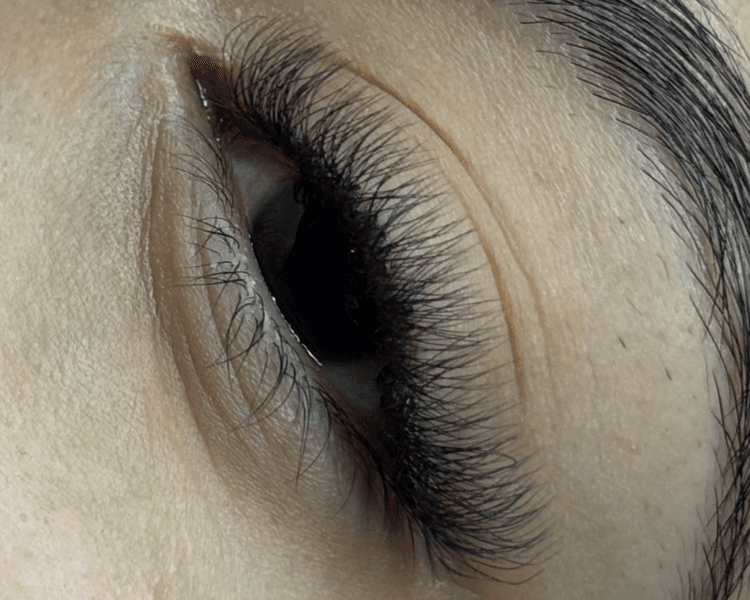 Pestañas con fibras tecnológicas