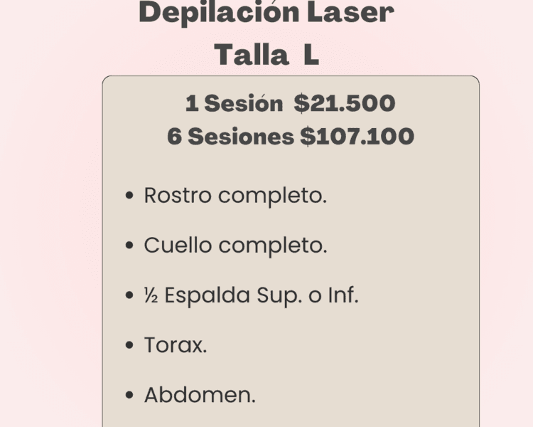 Zona "L" 6 sesiones.