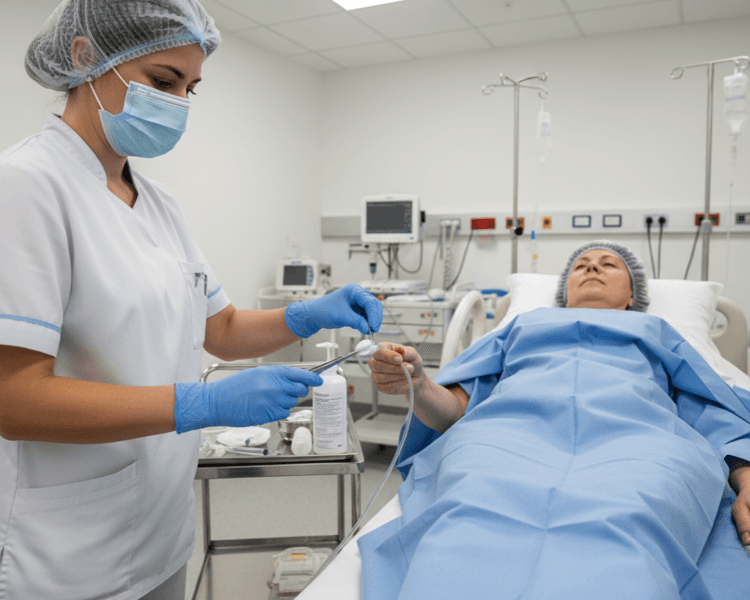 AHLIVIA Colocación de Sonda Vesical