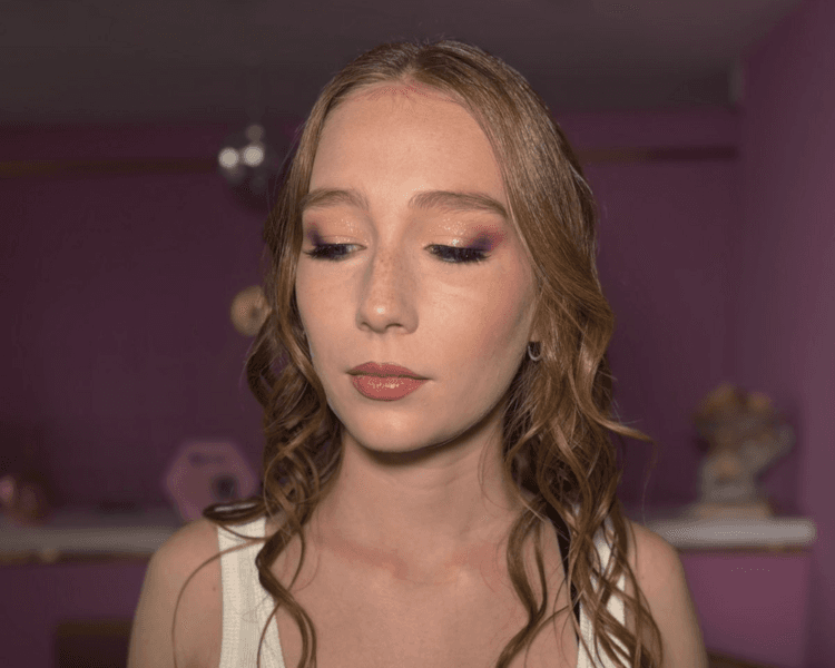 Prueba de maquillaje rostro completo (sin productos de fijación)