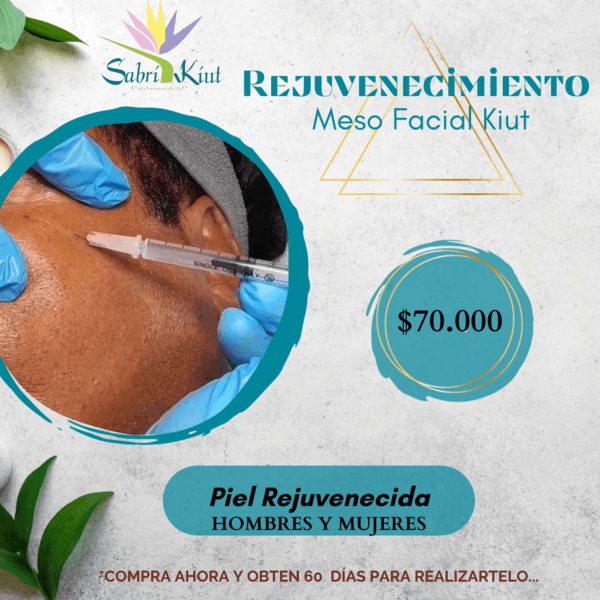 MESO FACIAL KIUT (REJUVENECIMIENTO)
