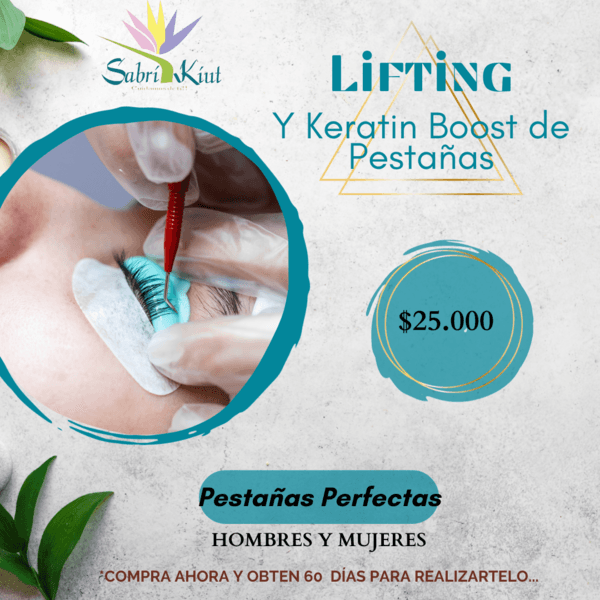 LIFTING Y KERANTIN BOOST DE PESTAÑAS