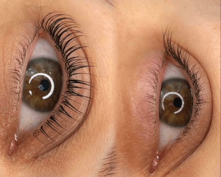 Lifting de pestañas con Tinte