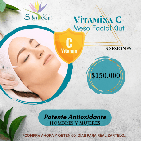 VITAMINA C - 3 SESIONES (MESOTERAPIA)