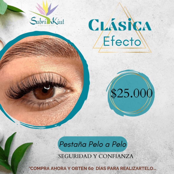 PESTAÑA EFECTO CLÁSICA