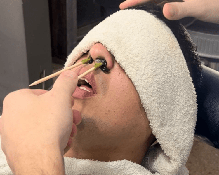 Depilación con cera