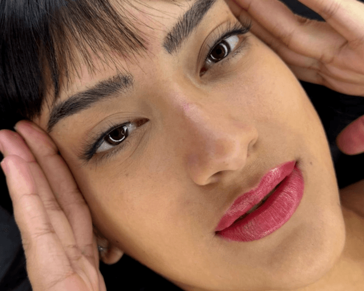 Labios Acuarella 1ra Sesión