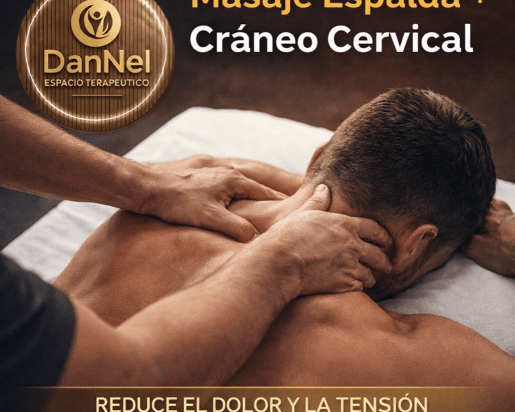 Masaje Espalda + Cráneo Cervical