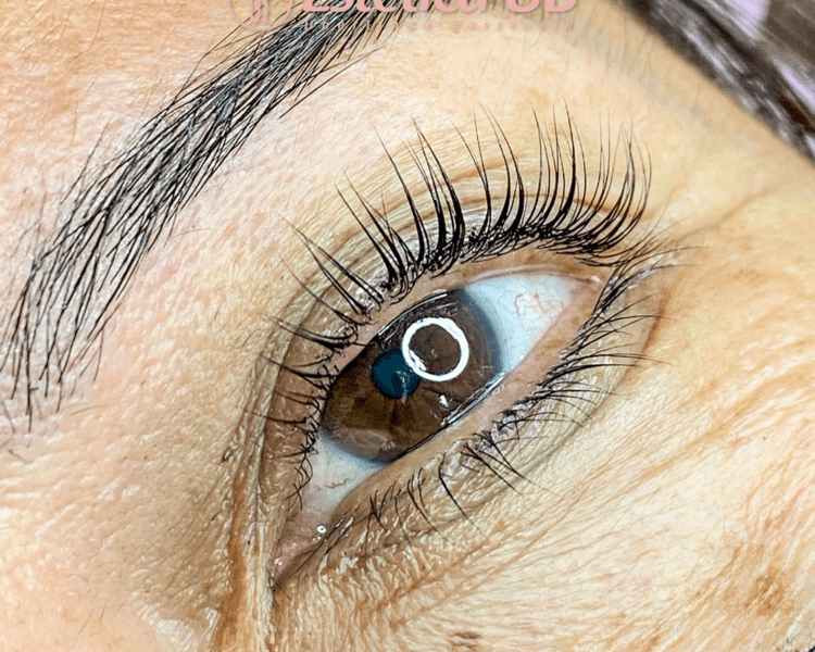 Laminado de pestañas