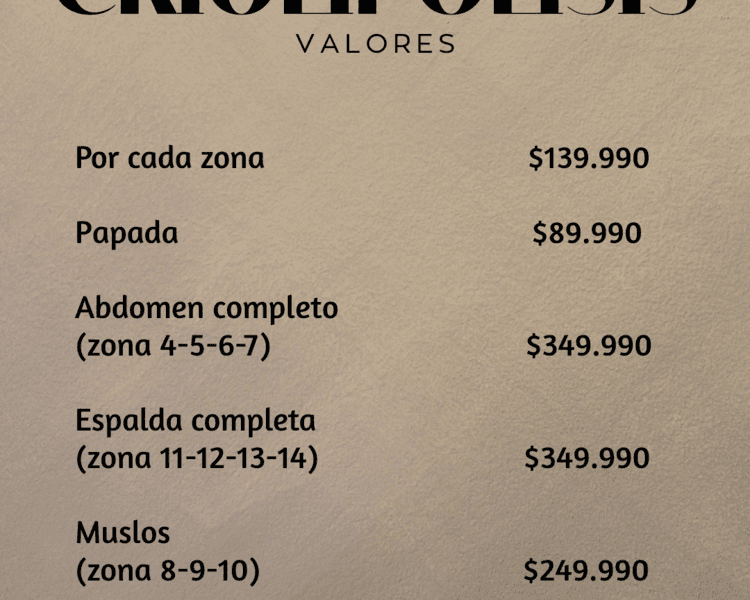 Criolipolisis espalda