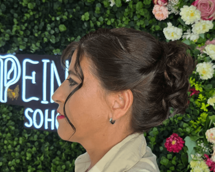 MAQUILLAJE SOCIAL + PEINADO RECOGIDO DESDE