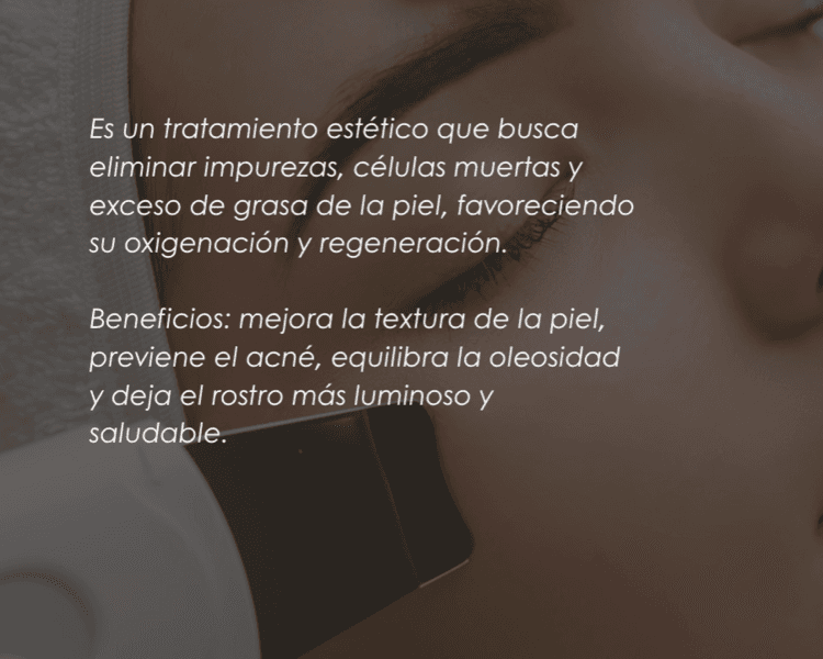 Limpieza facial profunda