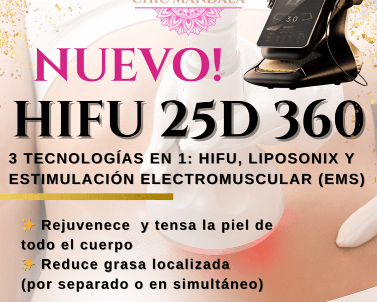 Nuevo HIFU 25D 360 – Tecnología Avanzada para tu Mejor Versión Jornada 17/01