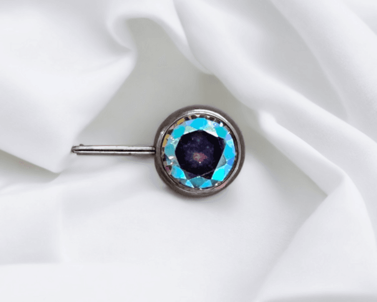 Par Pin nipples cristal tornasol (Cod 331/332)