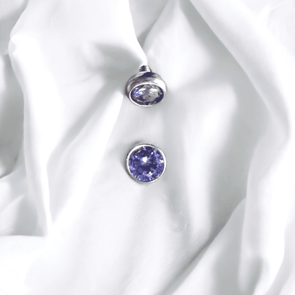 Top microdermal swaroski safiro (Cod 330)