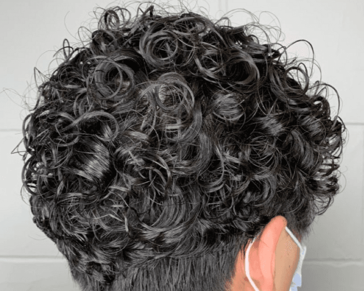 Permanente capilar, cabello S