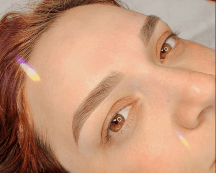 Perfilado con coloración semipermanente