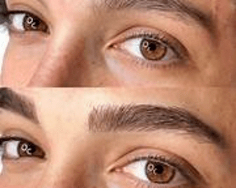 Micropigmentación de Cejas Masculina