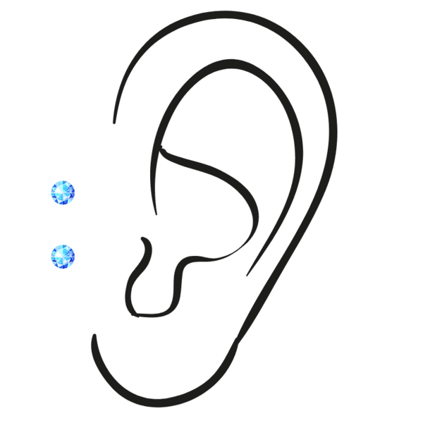 Surface piercing 90 grados