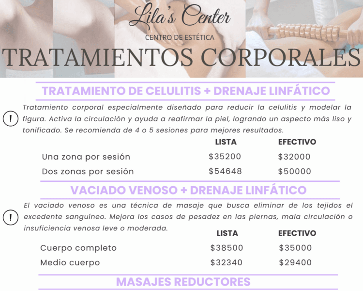 Vaciado venoso - medio cuerpo