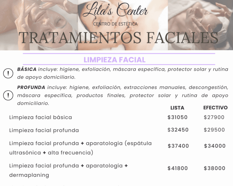 Limpieza facial profunda + aparatología (espátula ultrasónica + alta frecuencia)