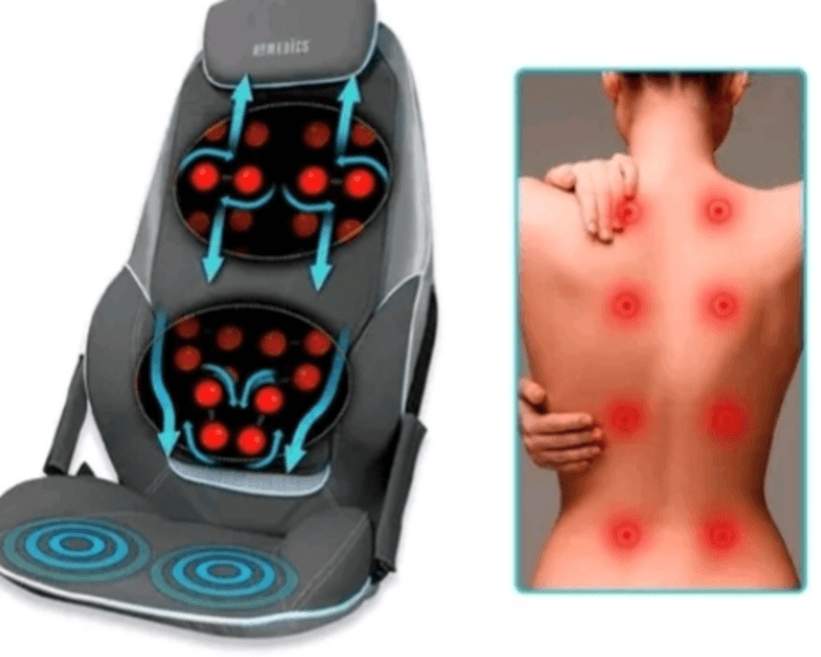 Masajeador Shiatsu de Espalda Completa