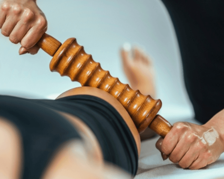 Maderoterapia descontracturante espalda 30min